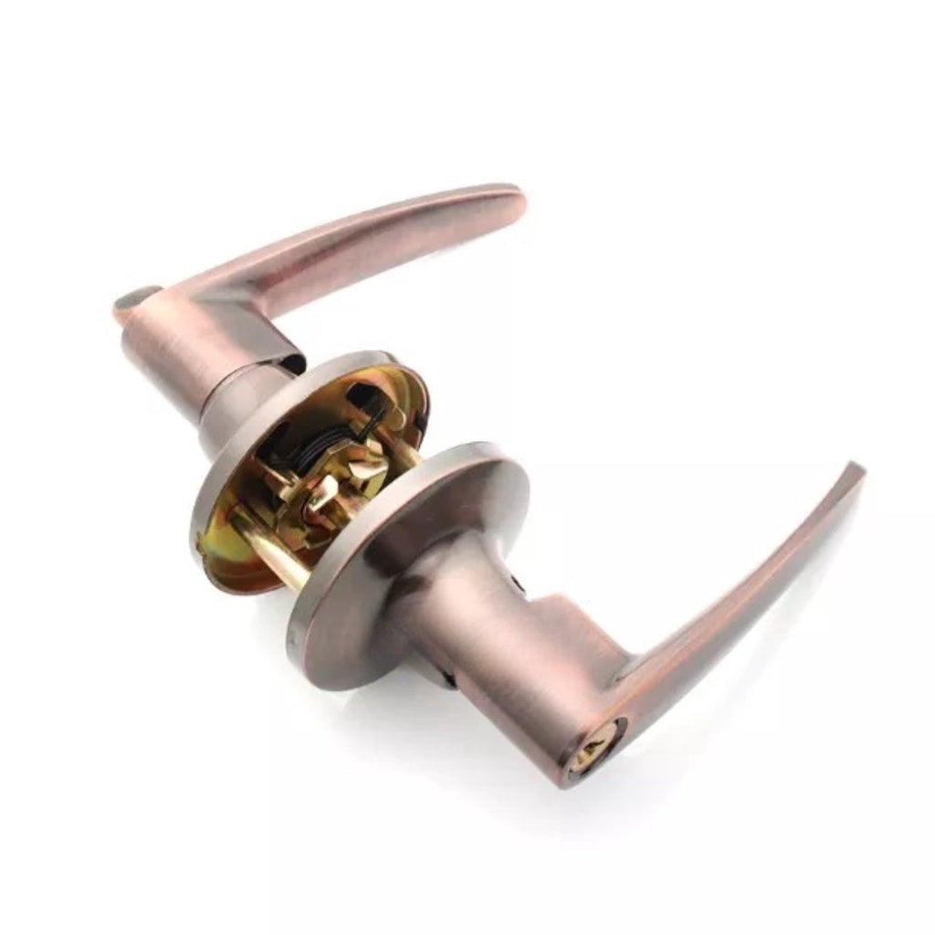 Passage Door Lock Lever with Key – Arrow Hardware