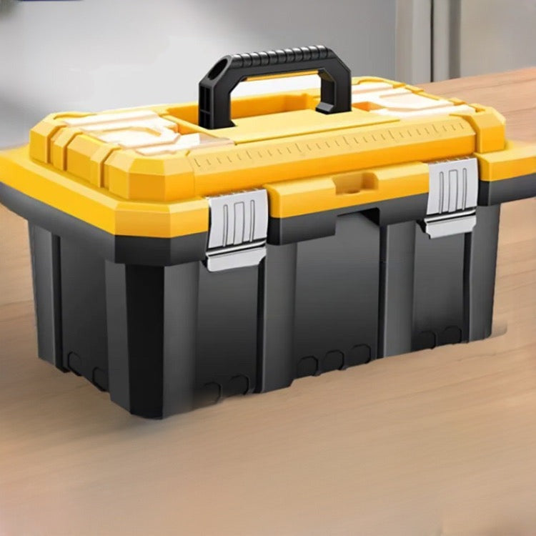 Heavy Duty Tool Box Double Layer Plastic Tool Storage Box Tool Box Org ...