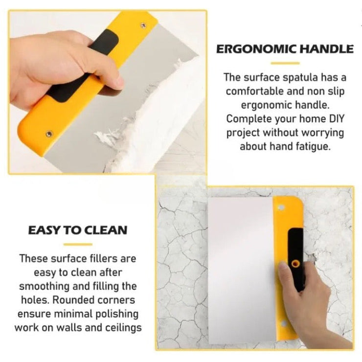 4 Inch Wall Scrapper / Putty Knife Stainless Steel Paint / Shovel Fill ...