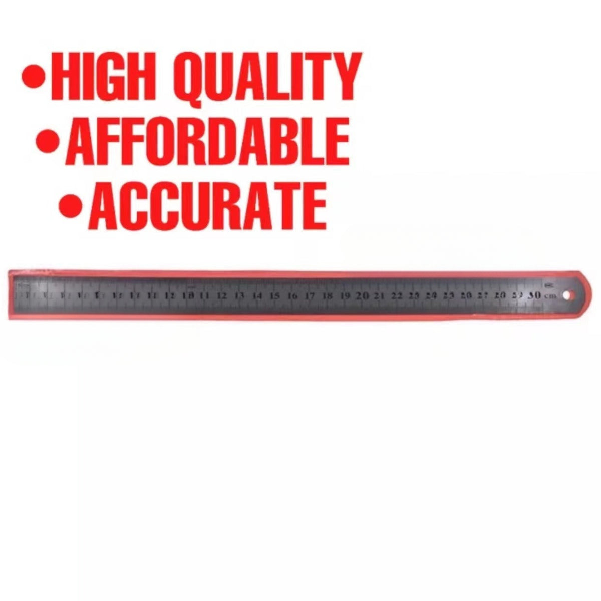 Steel Ruler 30cm/40cm/50cm/60cm – Arrow Hardware