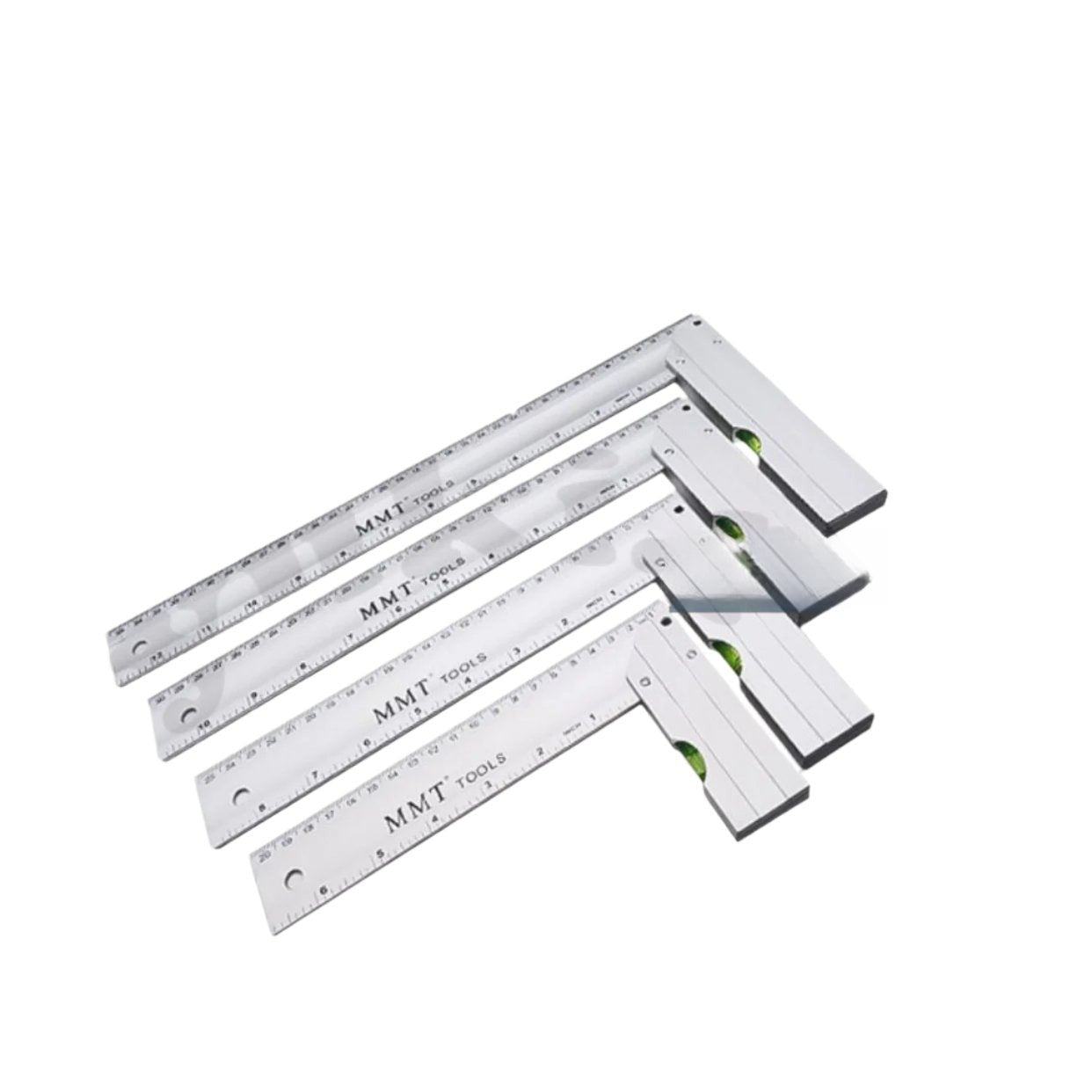 Aluminum Squala L-Square Angle Ruler With Level Bar – Arrow Hardware