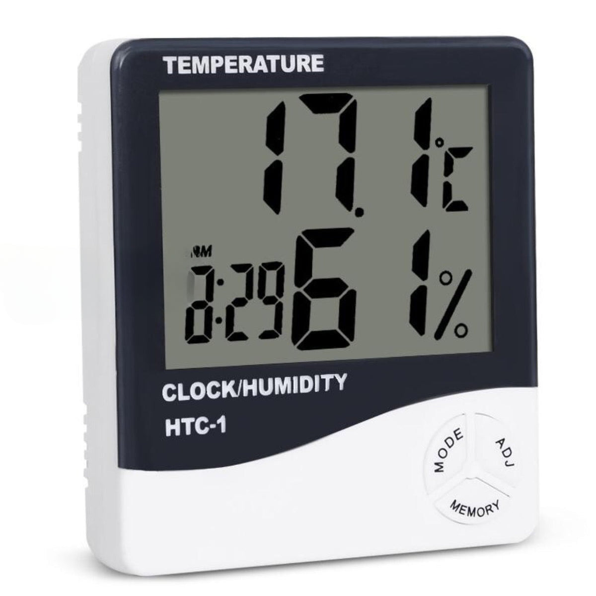 Indoor LCD Electronic Humidity Meter Digital Thermometer Hygrometer Te ...