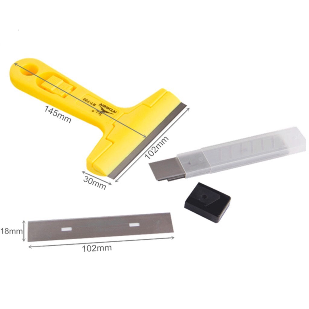 Glass Floor Tiles Scraper Portable with Blades – Arrow Hardware