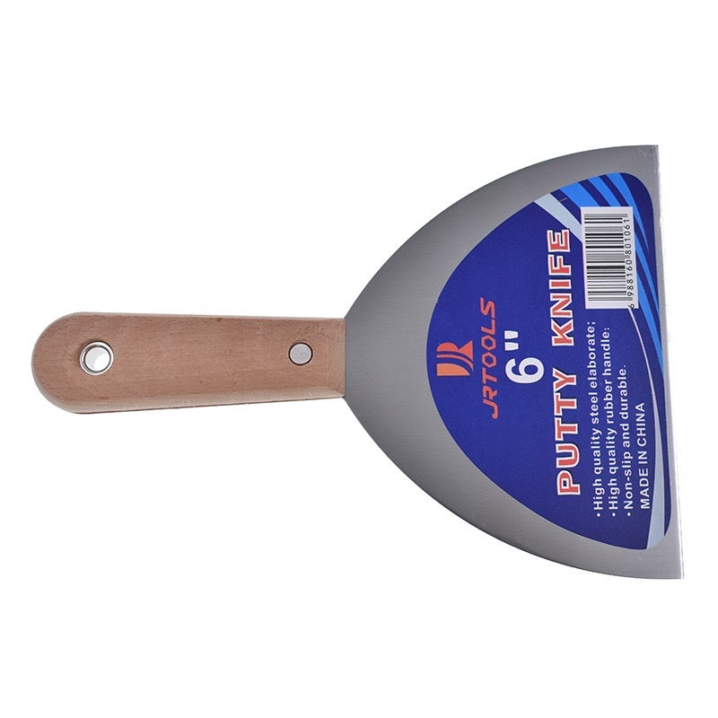 Wooden Handle Putty Scraper Stainless Steel Scrapers – Arrow Hardware