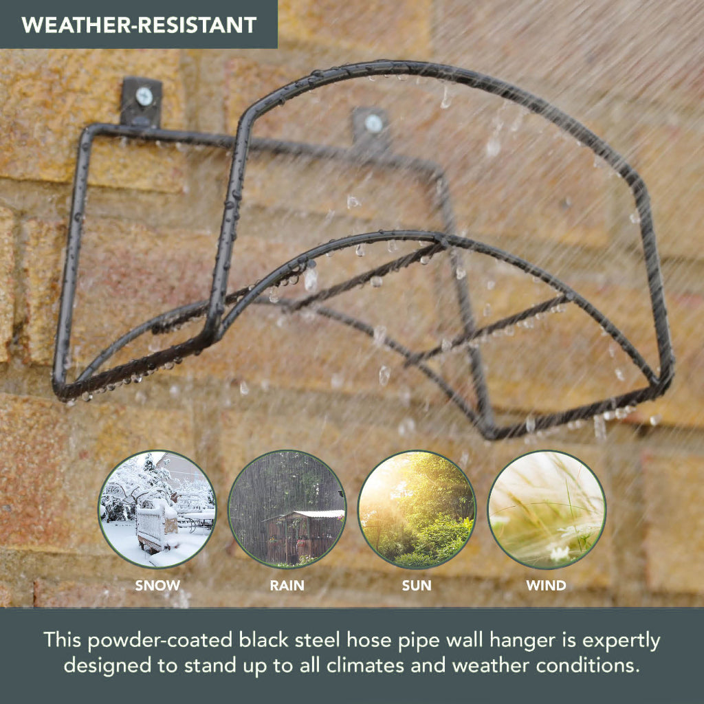 Garden Hose Hanger Rack for Neat Wall-Mounted Storage – Arrow Hardware