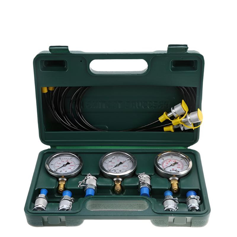 Test Tool Box Excavator Hydraulic Pressure Test Kit with Testing Hose Coupling and G ...