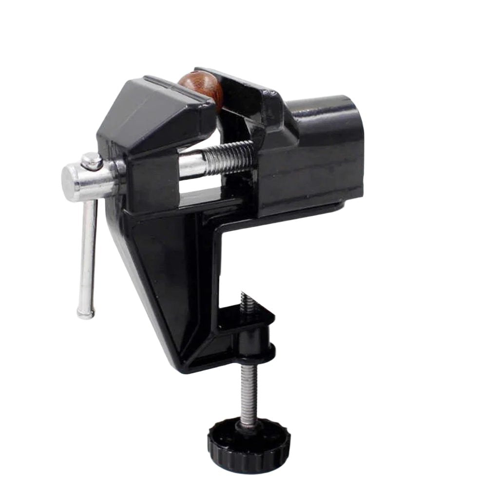 Mini Table Vise Aluminium Alloy Bench Swivel Lock Clamp Vice Craft ...